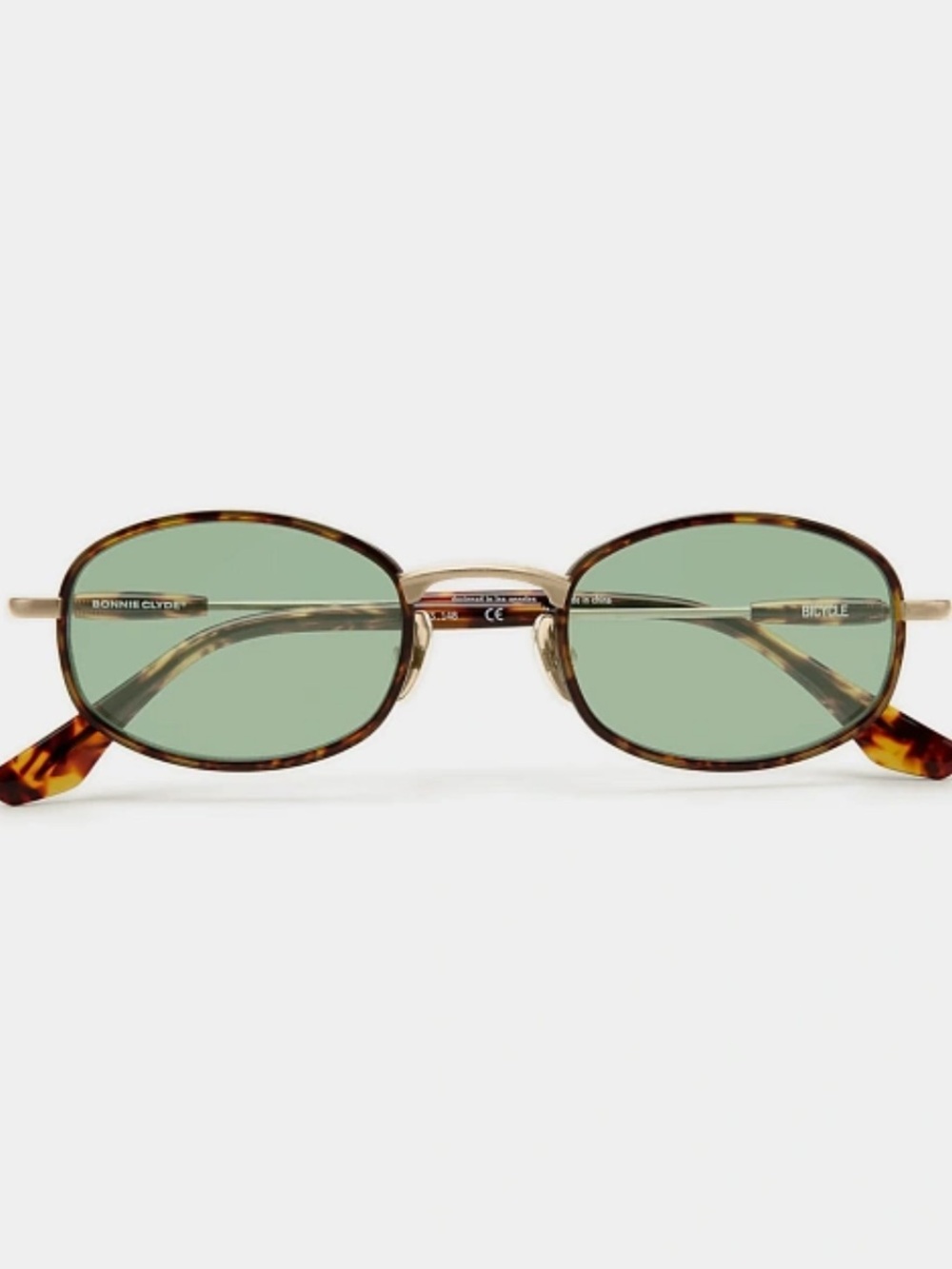 ISO BONNIE CLYDE BICYCLE IN Green Tortoiseshell